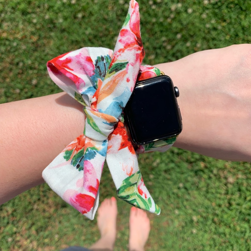 Apple Watch Wrap Band Tie Scarf - Picture 5 of 8